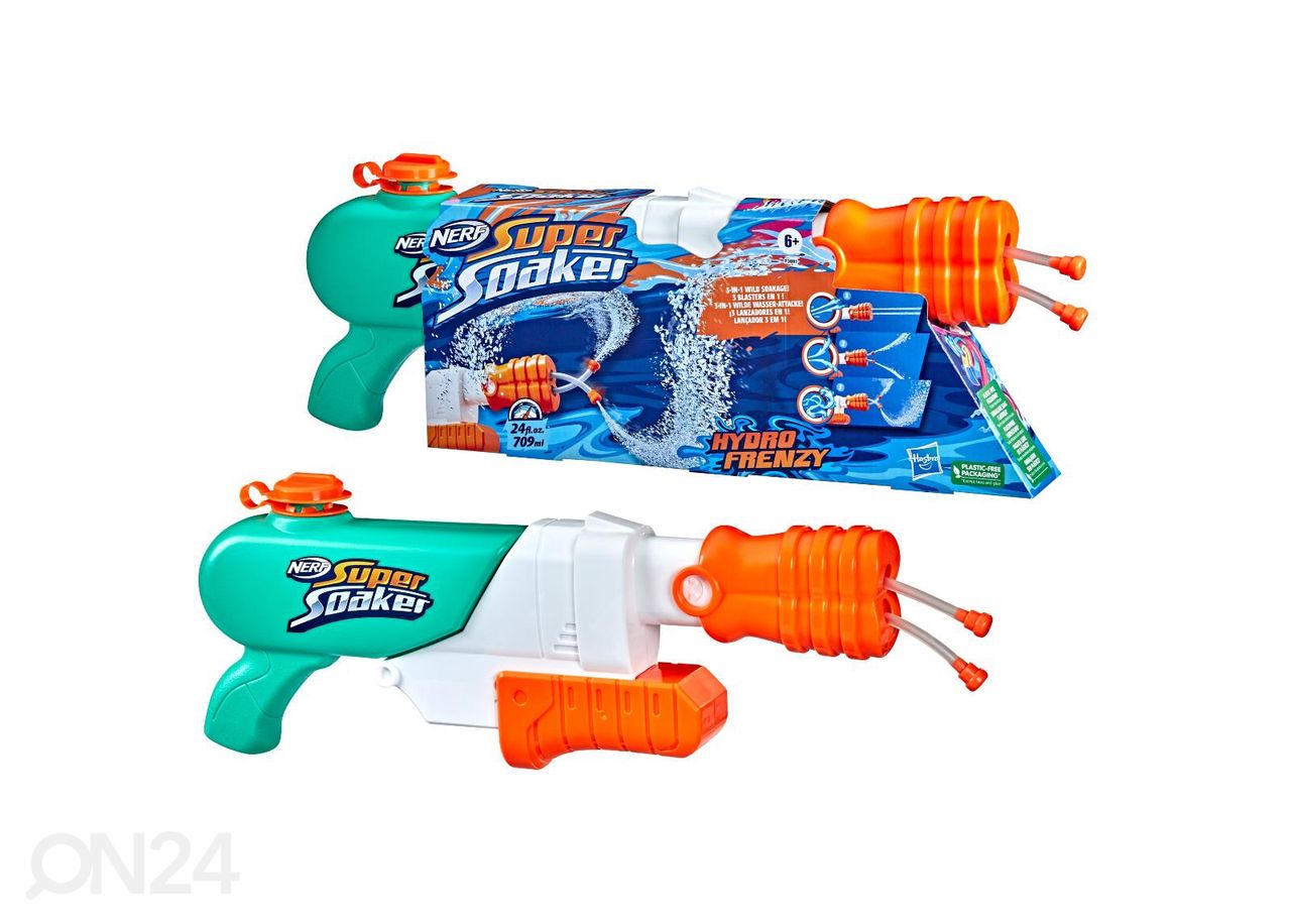 Vesipyssy Hydro Frenzy NERF SUPERSOAKER kuvasuurennos