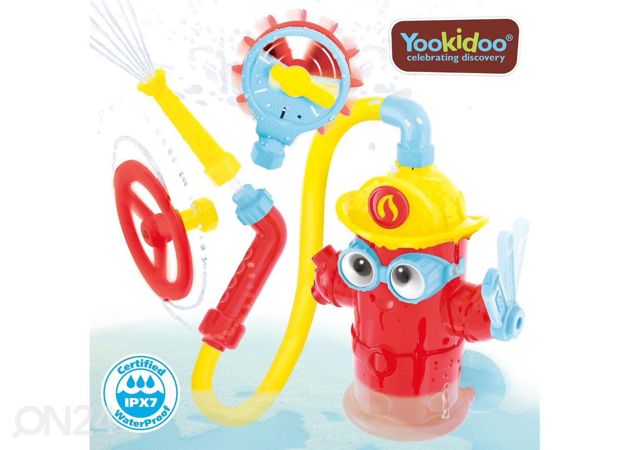 Yookidoo paloposti -kylpylelu Freddy Spray kuvasuurennos