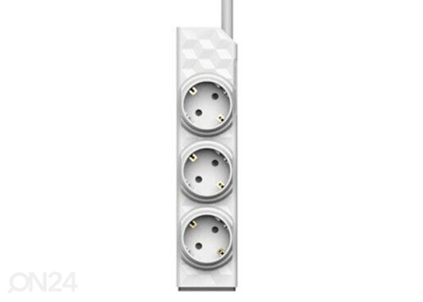 Allocacoc PowerStrip Modular 1.5 m jatkojohto virtakytkimellä