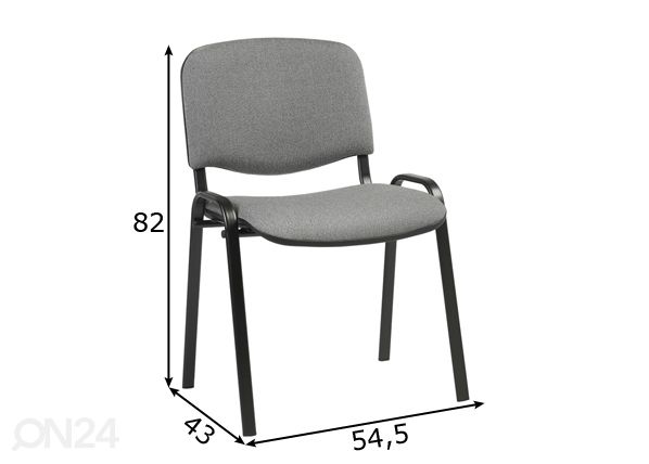 Asiakastuoli Iso mitat