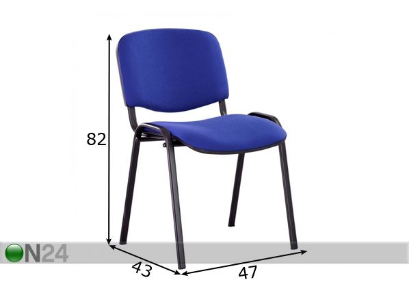 Asiakastuoli Iso mitat