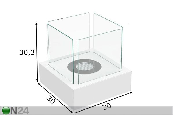 Biotakka TANGO 3 mitat