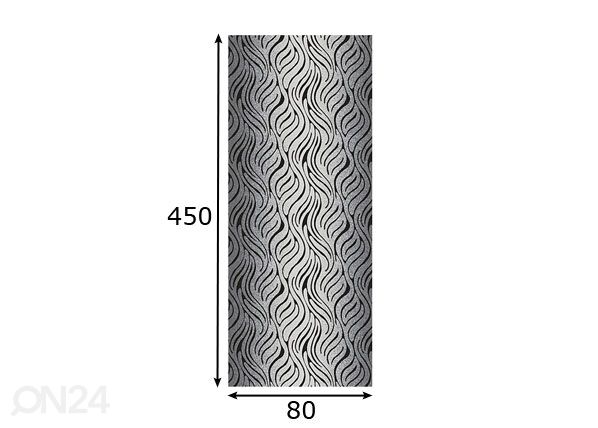 Eteismatto LINDA 80x450 cm mitat