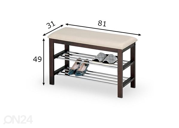 Eteispenkki mitat