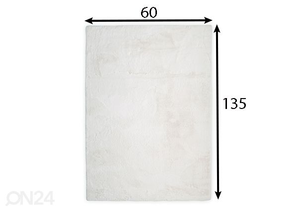 Gino Falcone matto Chiara 60x135 cm mitat