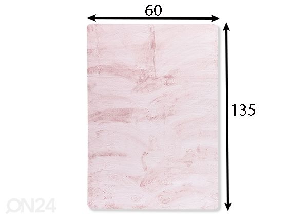 Gino Falcone matto Chiara 60x135 cm mitat