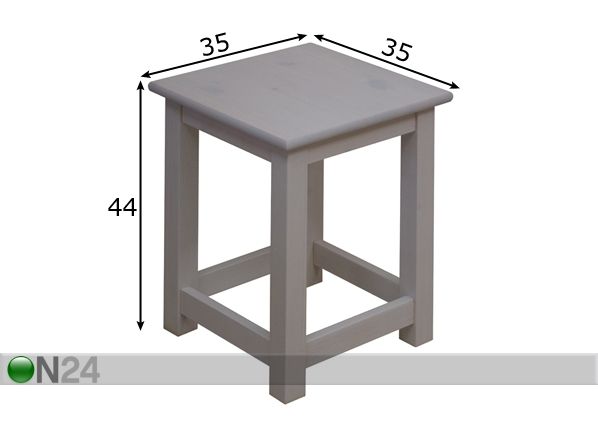 Jakkara h44 cm mitat