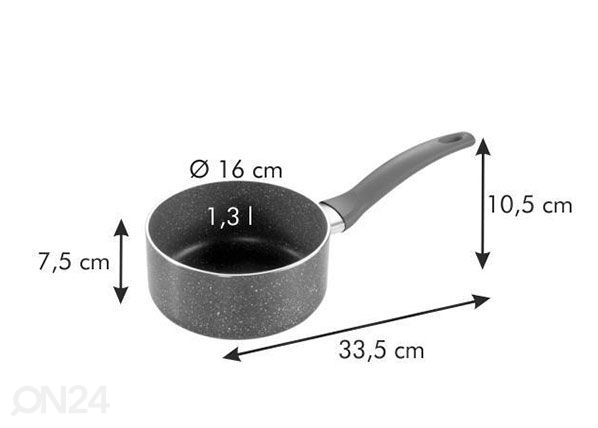 Kastikekasari Tescoma Manico Rosso Ø 16 cm 1,3 L mitat