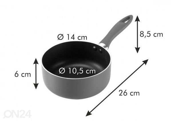 Kastikekasari Tescoma Presto Mini Ø 14 cm mitat