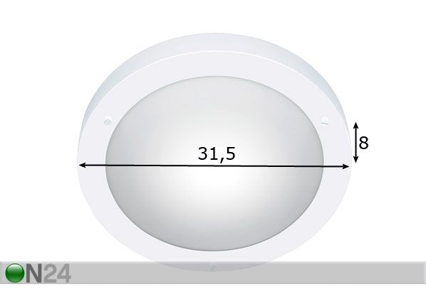 Kattoplafondi Condus H20 mitat