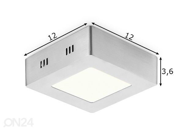 Kattovalaisin Ska 12x12 cm mitat