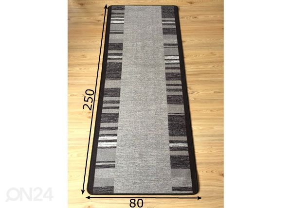 Käytävämatto Lea 80x250 cm mitat