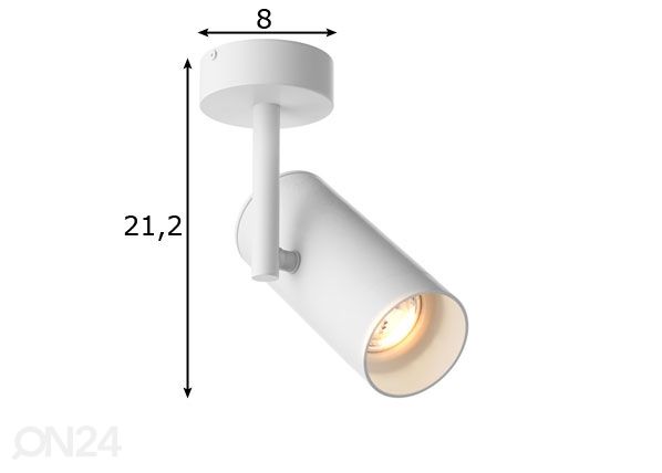 Kohdevalaisin Tori SL2 mitat