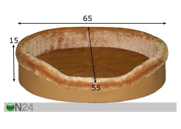 Koiran peti Josie 65 cm mitat