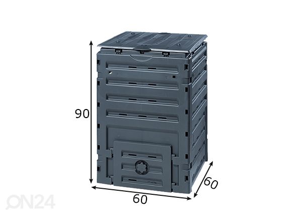 Kompostori Eco Master 300 L mitat