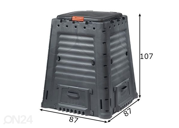 Kompostori Keter Mega 650 L mitat