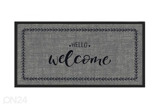 Kynnysmatto Hello Welcome 40x80 cm