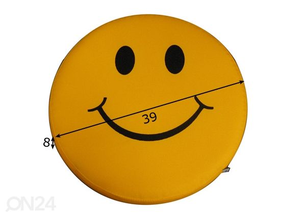 Lasten istuintyyny Smiley Smile, 6 kpl mitat