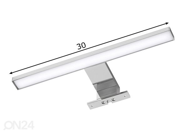 LED-peilivalo mitat