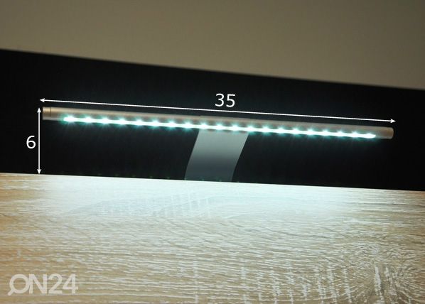 LED-valaisimet LINE vaatekaappiin 2 kpl mitat
