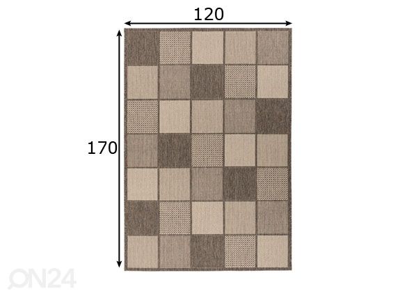 Matto 120x170 cm mitat