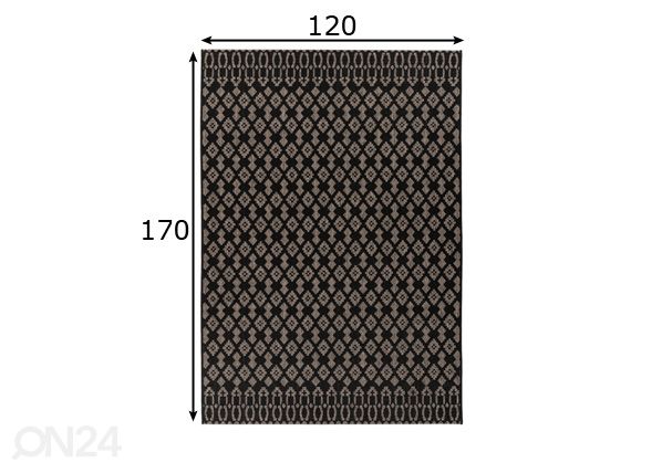 Matto 120x170 cm mitat