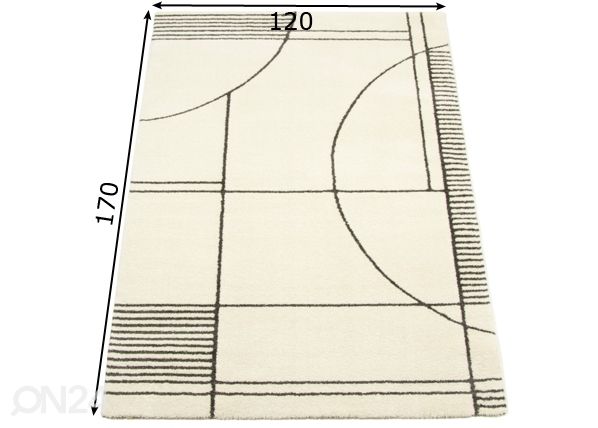 Matto 120x170 cm mitat