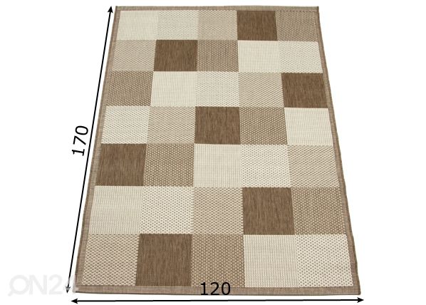 Matto 120x170 cm mitat