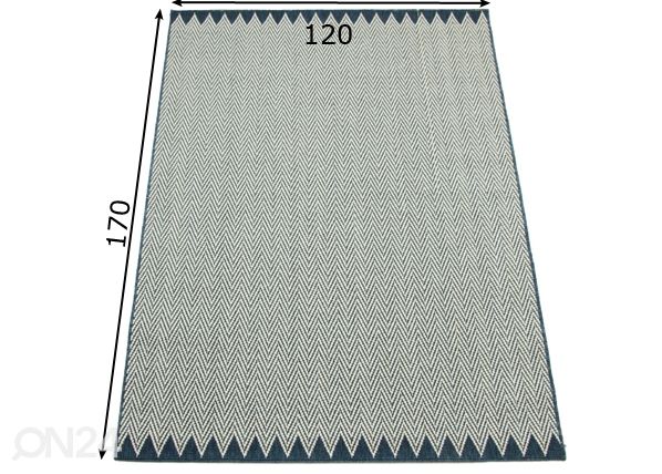 Matto 120x170 cm mitat