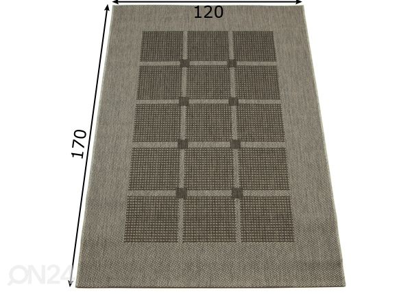 Matto 120x170 cm mitat