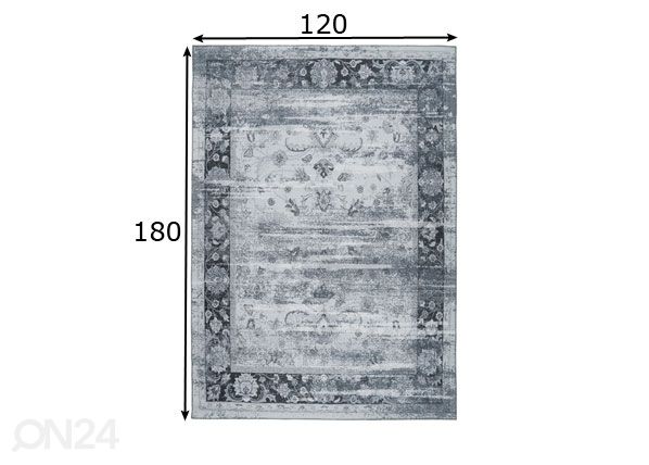 Matto 120x180 cm mitat