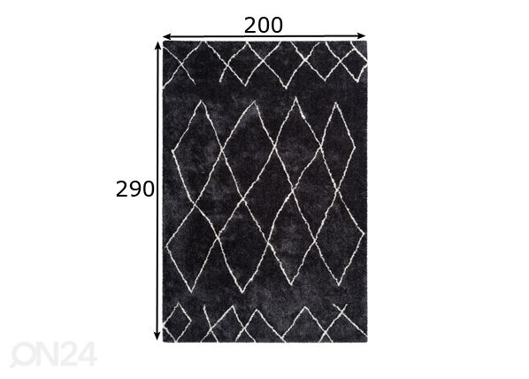 Matto 200x290 cm mitat