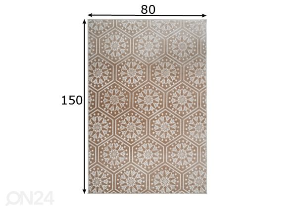 Matto 80x150 cm mitat