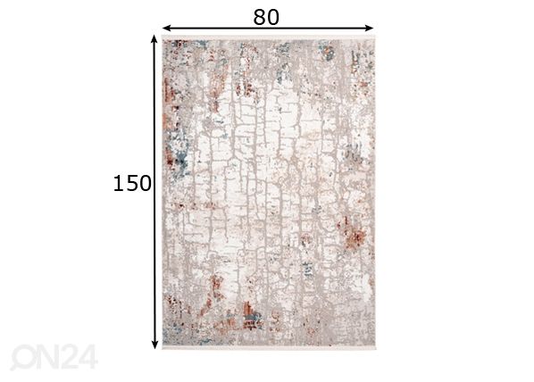 Matto 80x150 cm mitat