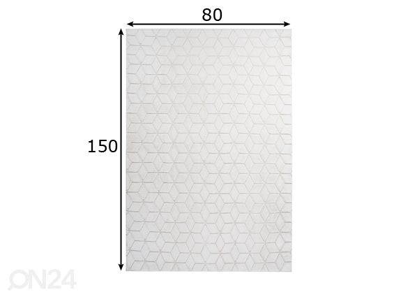 Matto 80x150 cm mitat