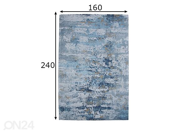 Matto Abstract 160x240 cm mitat