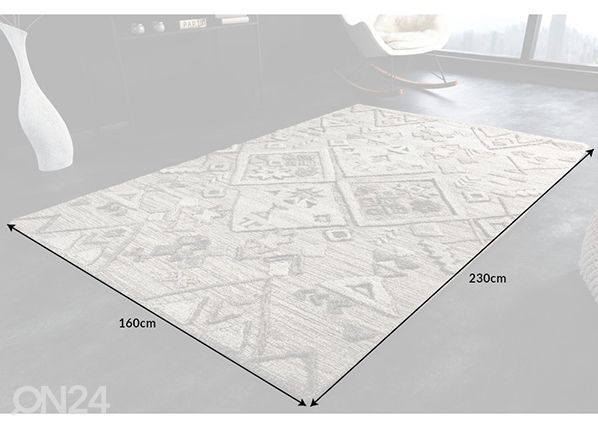 Matto Azteca 160x230 cm mitat