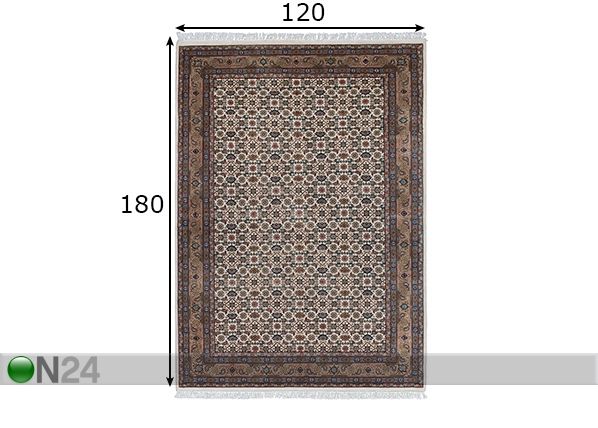 Matto Benares Herati 120x180 cm mitat