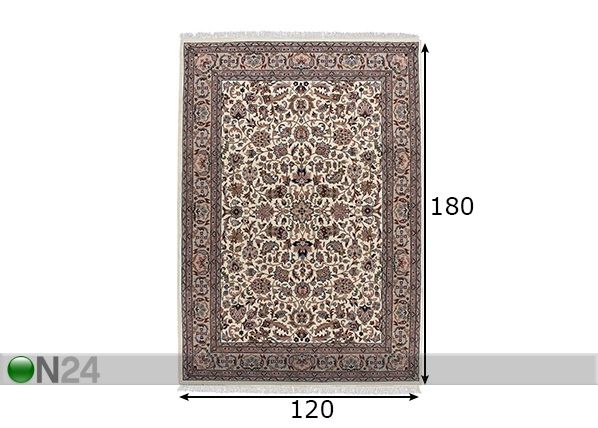 Matto Benares Isfahan 120x180 cm mitat