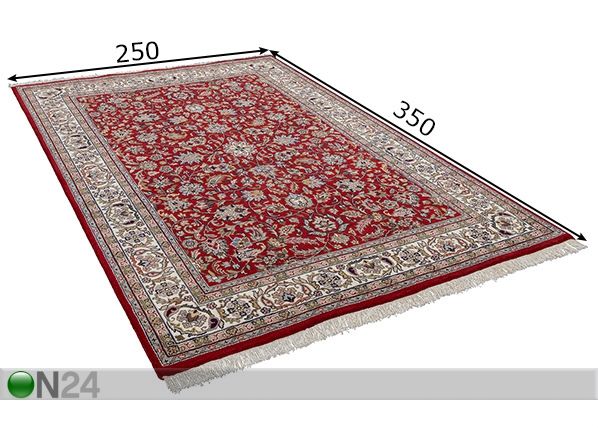 Matto Benares Isfahan 250x350 cm mitat