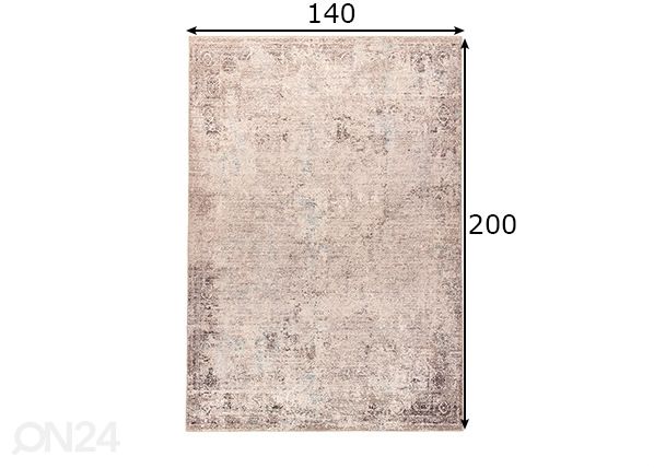 Matto Cecilia 140x200 cm mitat