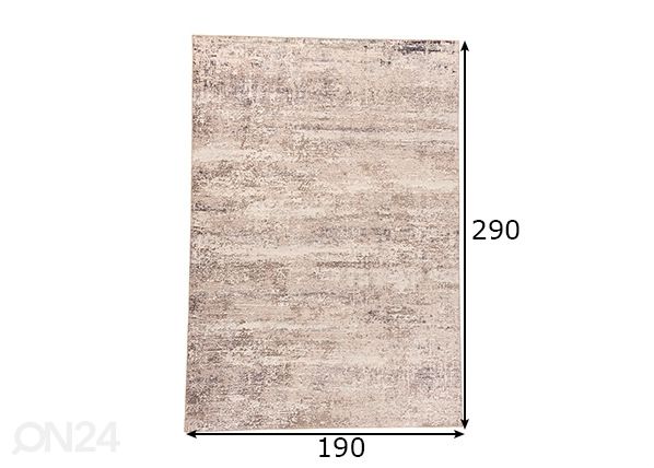 Matto Cecilia 190x290 cm mitat