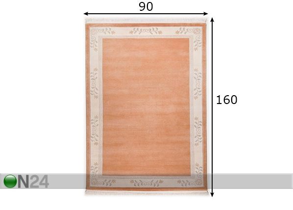 Matto Classica 90x160 cm mitat