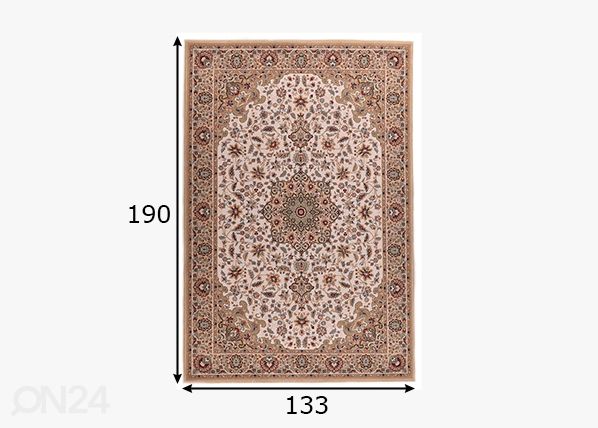 Matto Dolna, 133x190 cm beige mitat