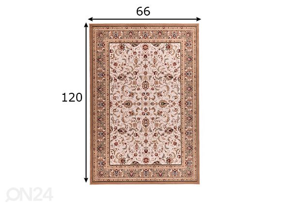 Matto Dolna, 66x120 cm beige mitat