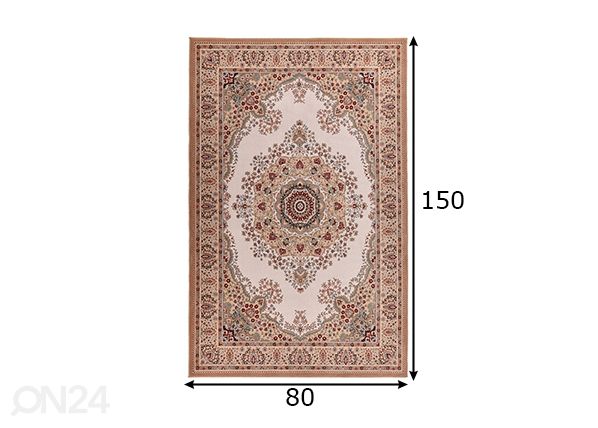 Matto Dolna, 80x150 cm beige mitat