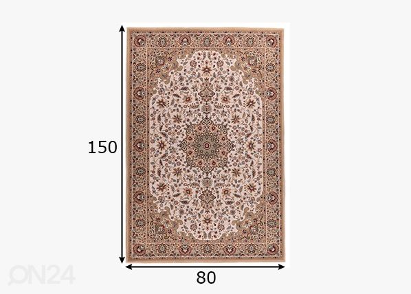 Matto Dolna, 80x150 cm beige mitat