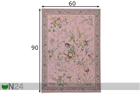 Matto Flomi Sagrini 60x90 cm mitat