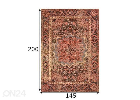 Matto Funky Orient Heriz 145x200 cm mitat