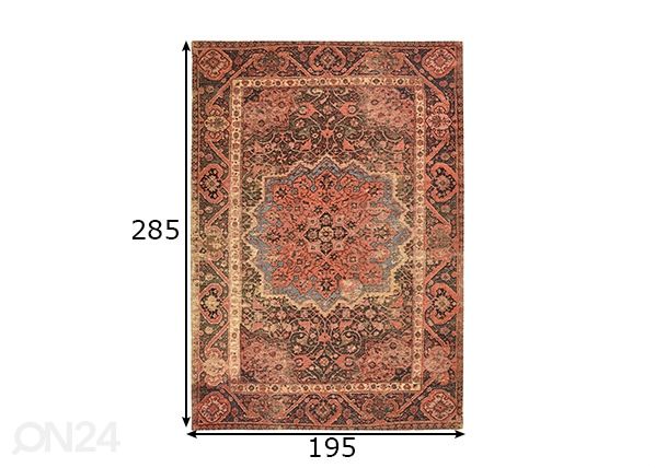 Matto Funky Orient Heriz 195x285 cm mitat